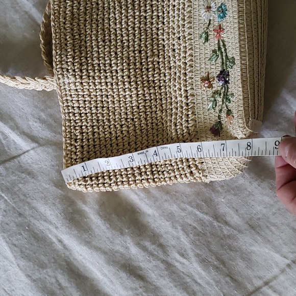 Cappelli straworld embroidered purse - Picture 10 of 16